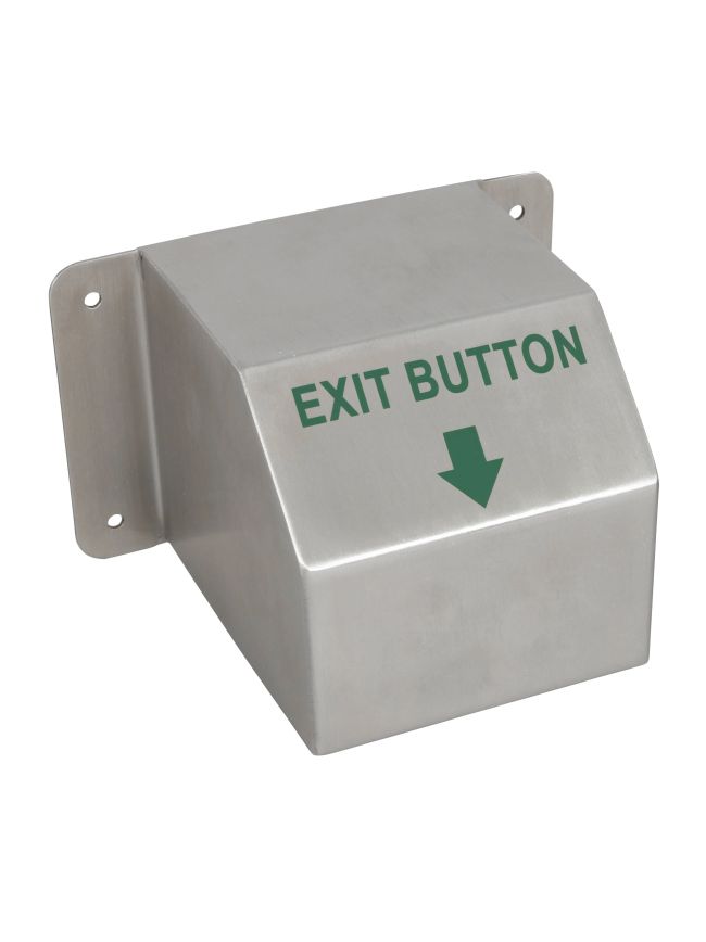 Zoo Hardware External Stainless Steel Button Cover 100 x 100 x 120 mm