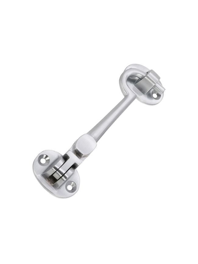 Silent Cabin Hook 4" - 100mm Satin Chrome