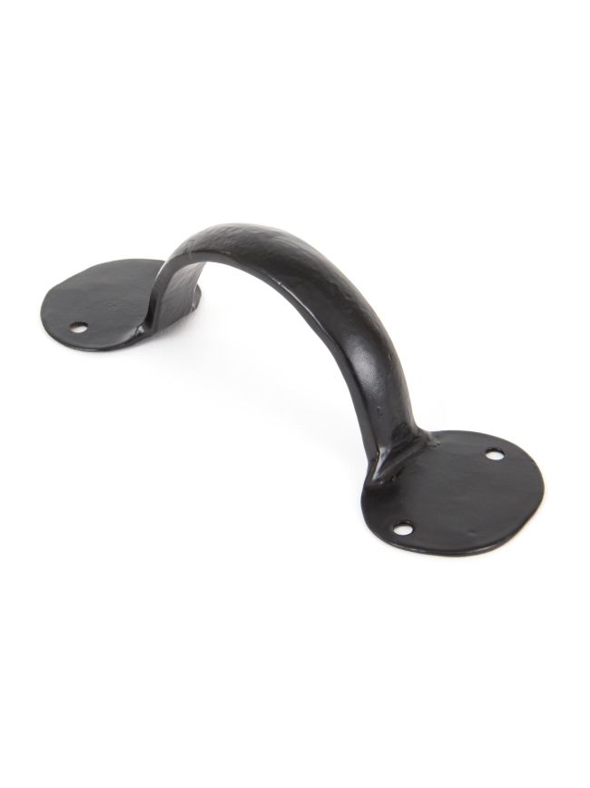 Black 6" Bean D Handle