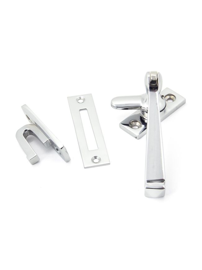 Polished Chrome Locking Avon Fastener