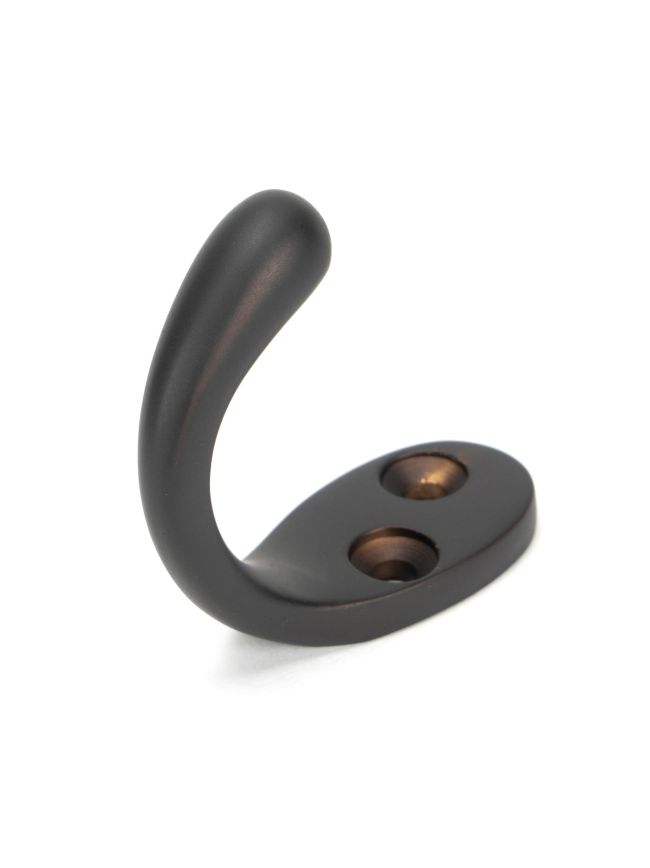 Aged Bronze Celtic Single Robe Hook