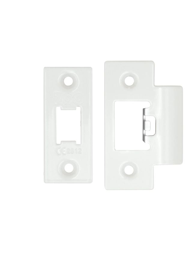 Zoo Hardware Spare Acc Pk for Heavy Duty Tubular Latch - White