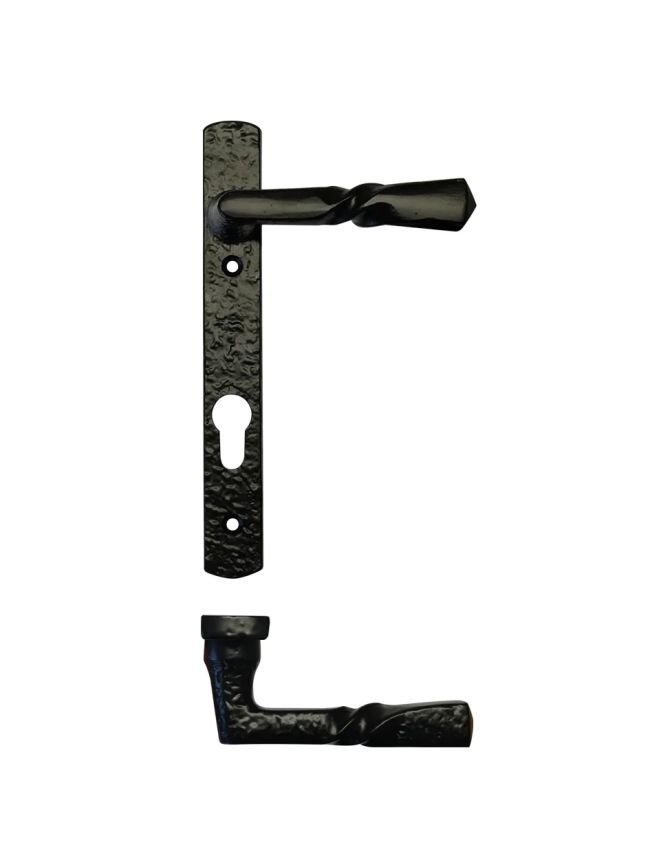 Zoo Hardware Narrow Style Multi-Point Handle - 92mm c/c - Black