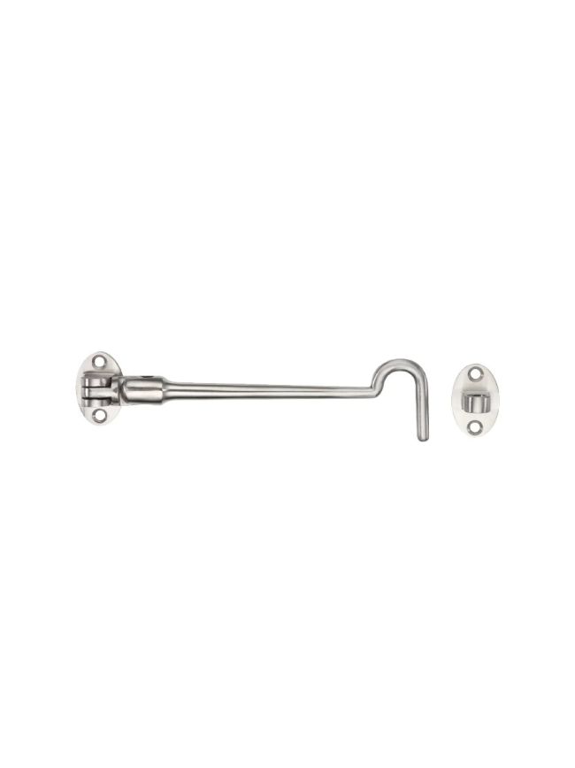 Zoo Hardware Cabin Hook - 150mm - Satin Stainless