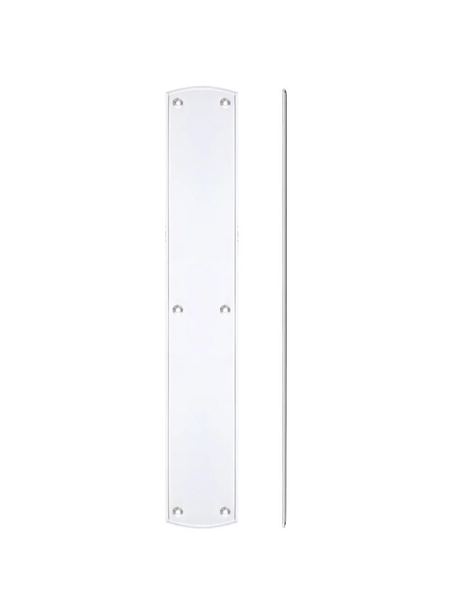Zoo Hardware Finger Plate for FB118 - Chrome