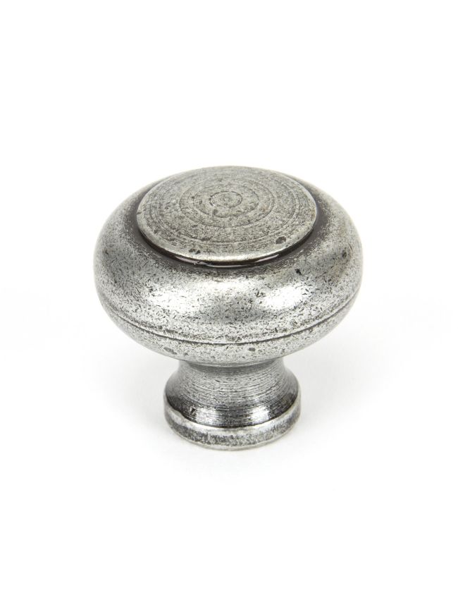 Pewter Regency Cabinet Knob - Large