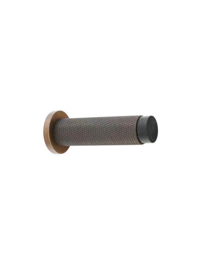 Jewel Knurlmond Door Stop Matt Antique