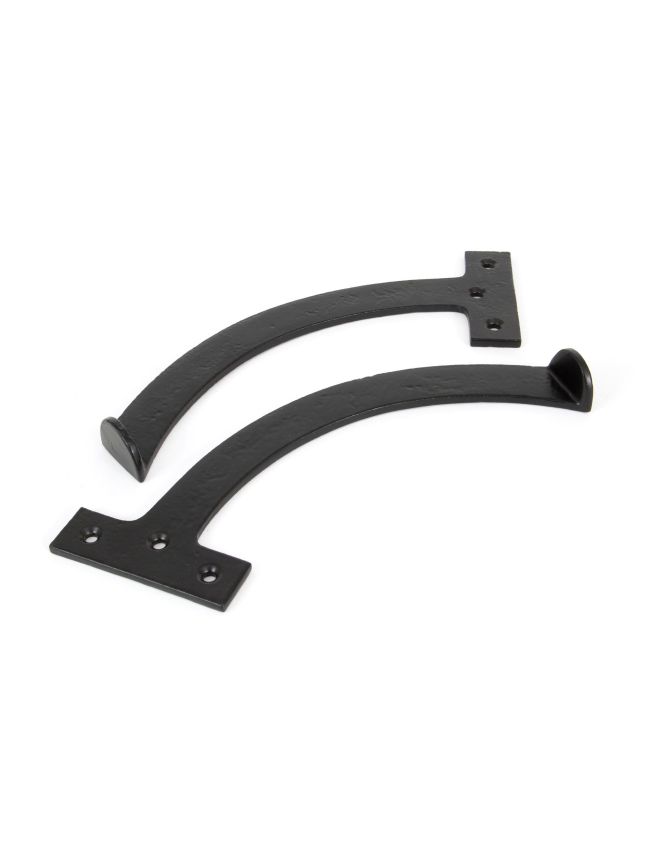 Black 8.5" Quadrant Stay (Pair)