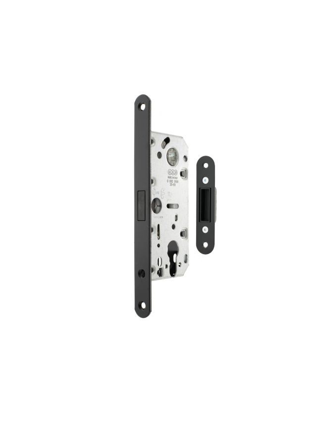 AGB Polaris 2XT Magnetic Euro Profile Sashlock with adjustable strikeplate 35mm backset - Matt Black