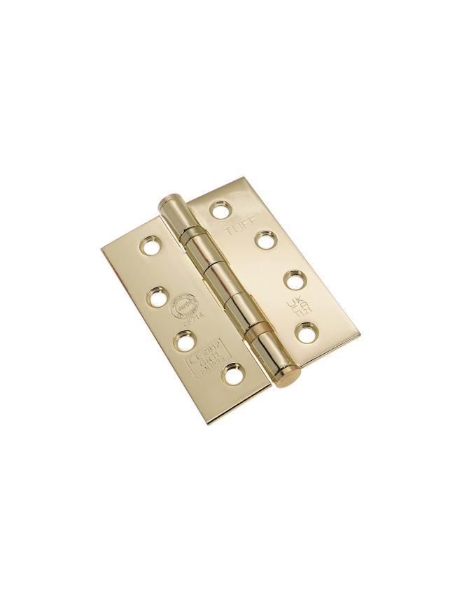 CE11 Mild Steel BB Butt Hinge - Electro Brass
