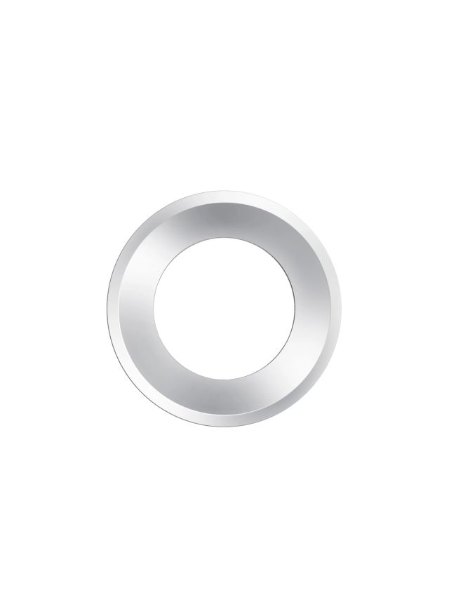 Zoo Hardware Spare Picco Lever Round Rose Pack - Polished Chrome