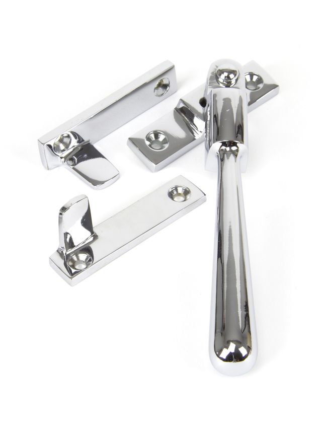 Polished Chrome Night-Vent Locking Newbury Fastener