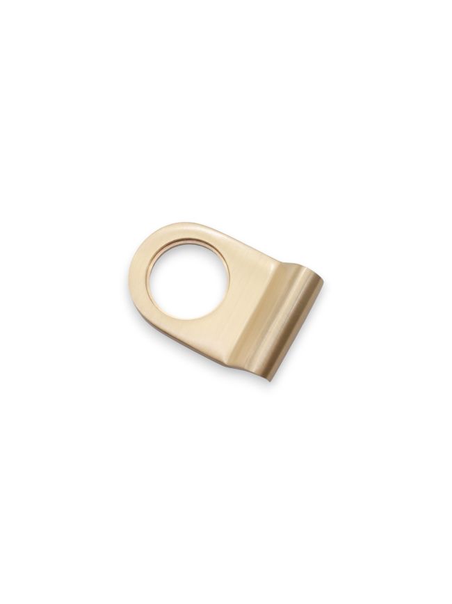 Victorian Cylinder Pull Satin Brass