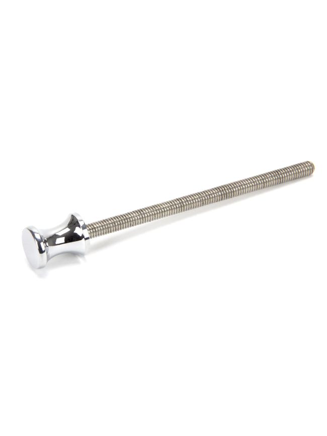 Polished Chrome ended SS M6 110mm Threaded Bar