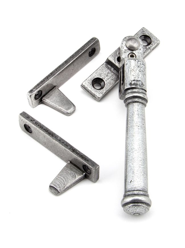 Pewter Locking Night-Vent Regency Fastener