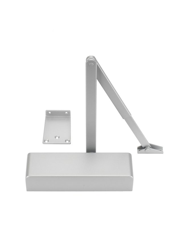 Zoo Hardware Size 2-4 Door Closer - Nickel