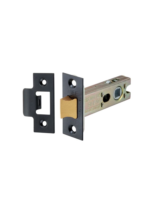 3" H/D Tubular Latch CE - Matt Black