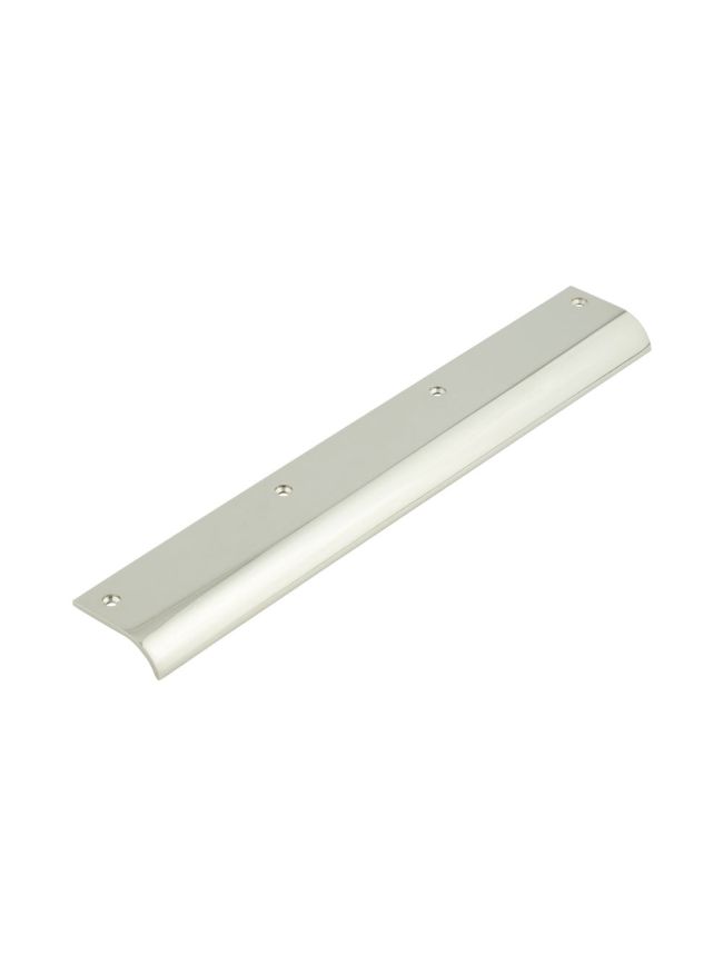 Burlington 300mm Polished Nickel Curved Edge Pull - By Frelan Hardware - BUR922PN