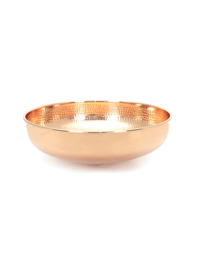 Hammered Copper Round Sink