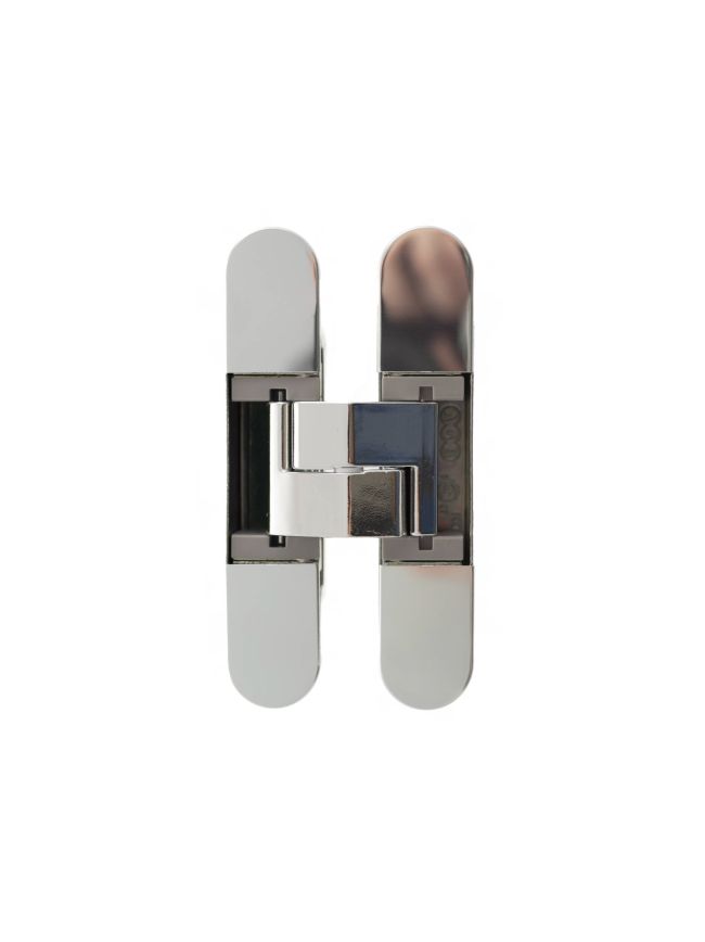 AGB Eclipse Adjustable Concealed Hinge - Polished Nickel