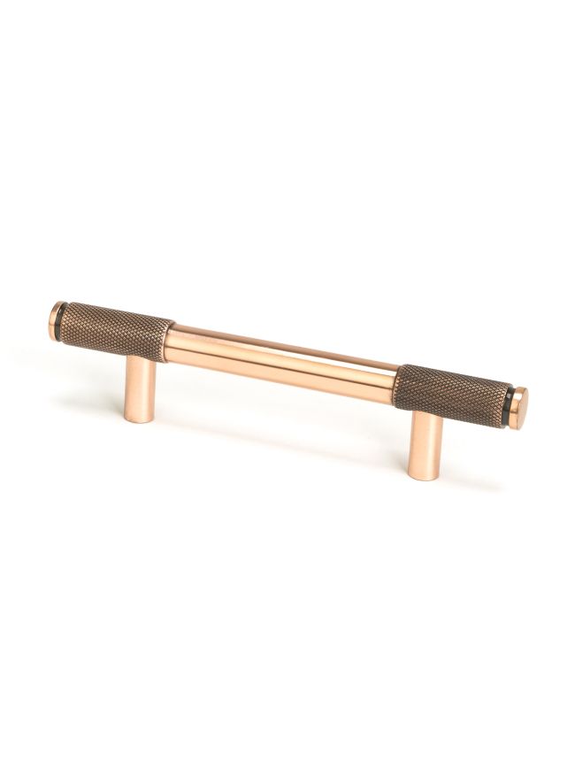 Polished Bronze Half Brompton Pull Handle - Small