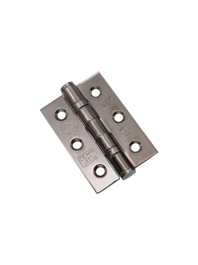 CE7 Mild Steel BB Butt Hinge - Black Nickel