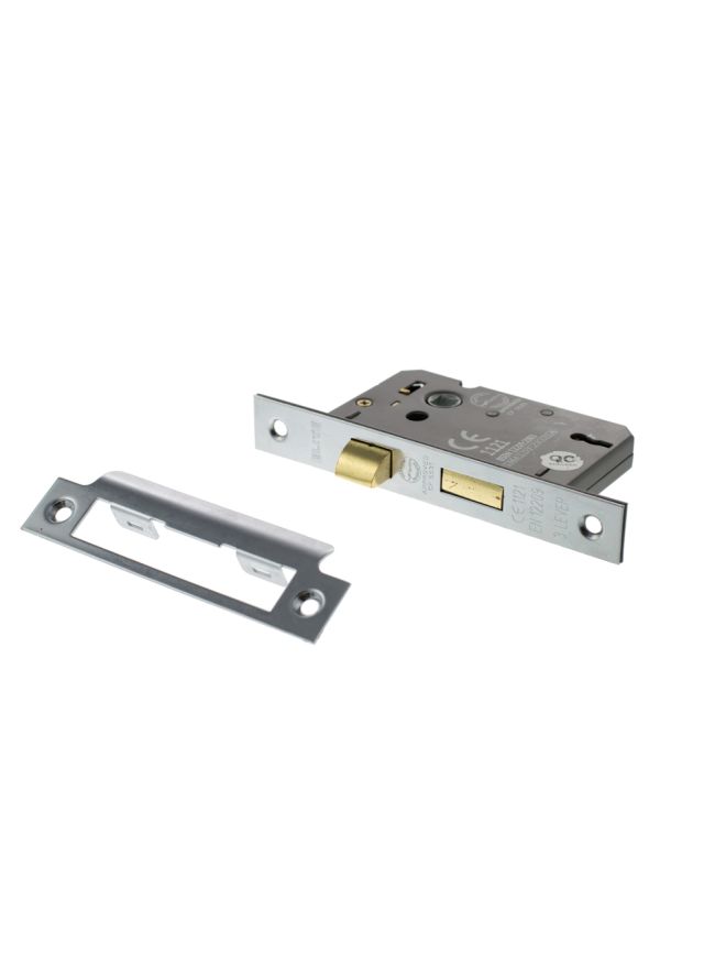 Atlantic 3 Lever Key Sashlock [CE] Keyed Alike - Satin Chrome