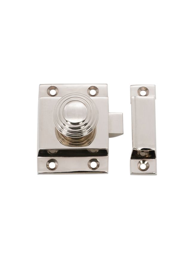 Beehive Cupboard Catch Polished Nickel
