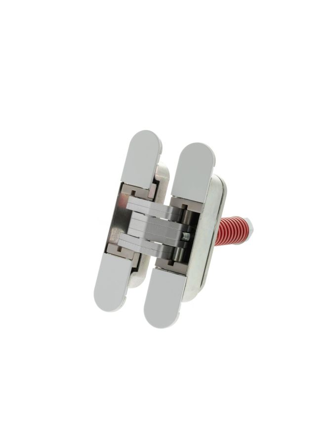 AGB Eclipse 3.2 Heavy Duty Self-Close Concealed Hinge for 60kg door - White