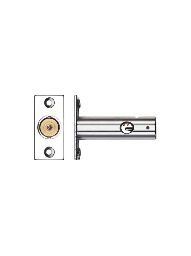 Zoo Hardware Rack Bolt 61mm - Polished Chrome