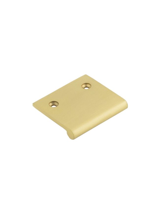 Burlington 50mm Satin Brass Flat Edge Pull - By Frelan Hardware - BUR930SB