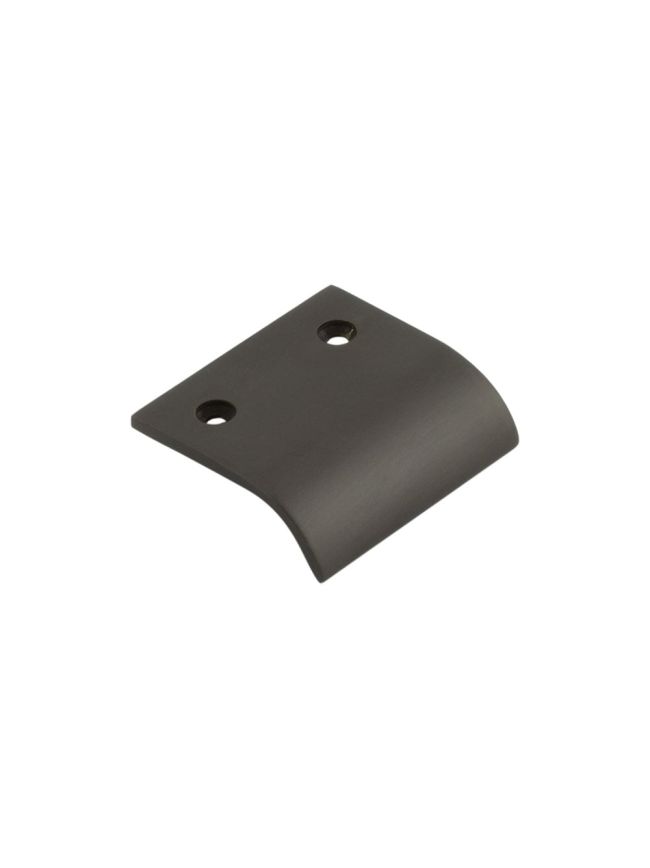 Burlington 50mm Dark Bronze Curved Edged Pull - By Frelan Hardware - BUR920DB
