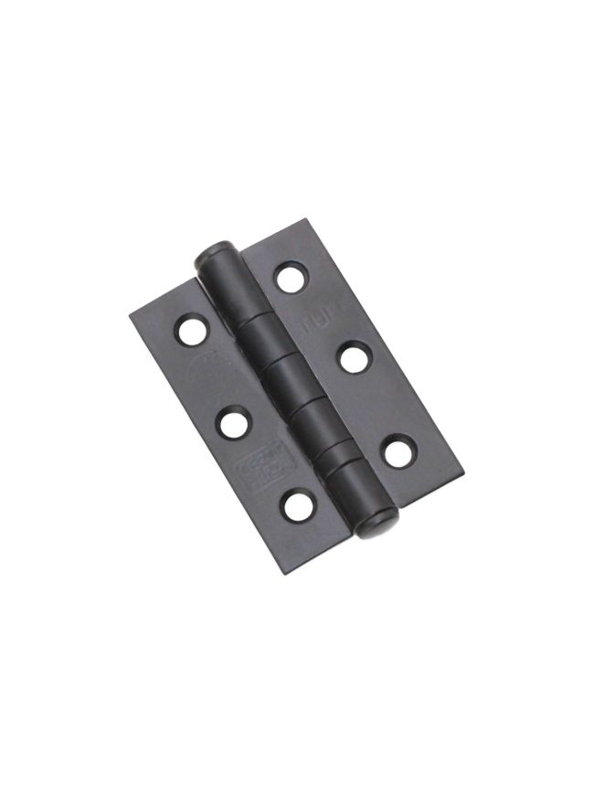 CE7 Mild Steel BB Butt Hinge - Matt Black