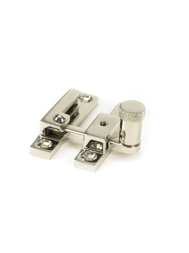 Polished Nickel Brompton Quadrant Fastener - Narrow