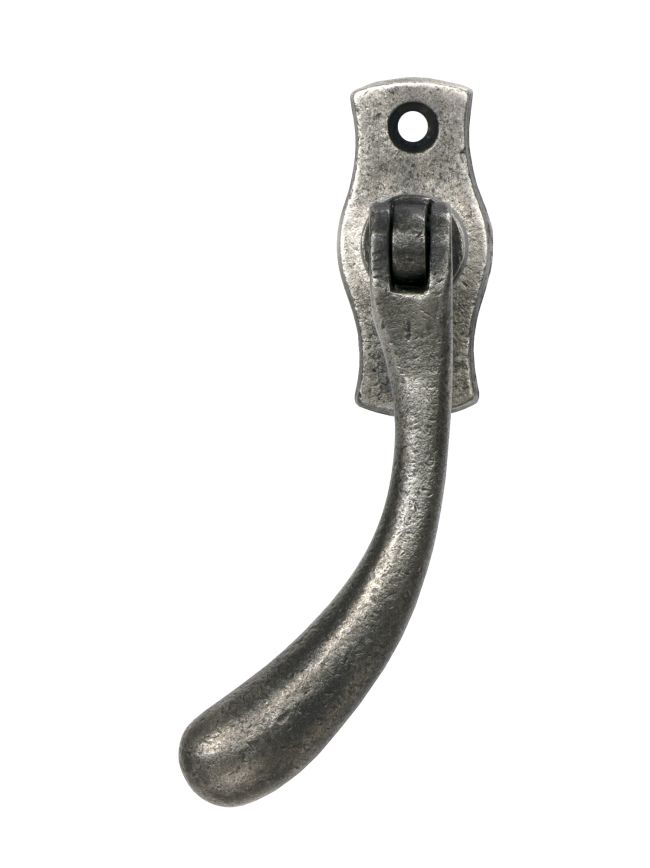 Antique Pewter Peardrop Espag - LH