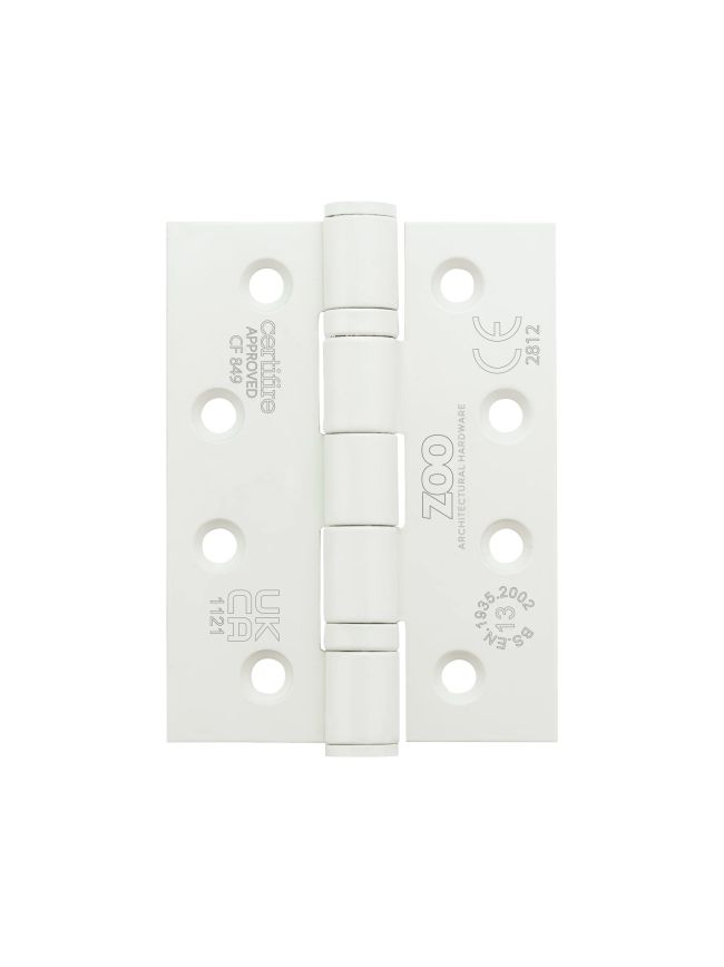 Zoo Hardware Grade 13 Ball Bearing Hinge - SS201 - CF849 - White