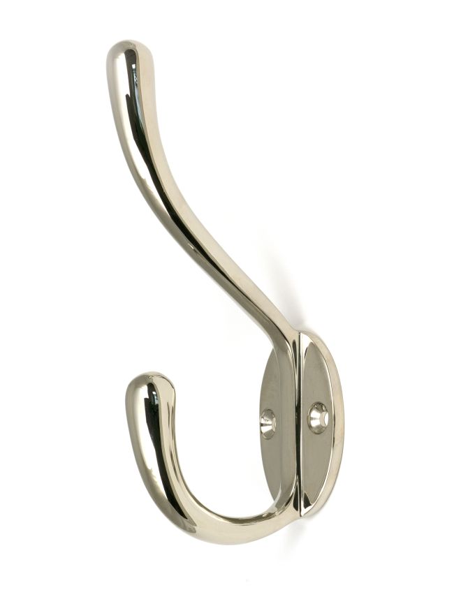 Polished Nickel Newbury Hat & Coat Hook