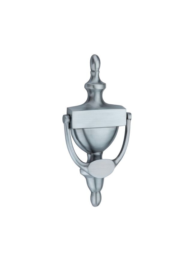 Victorian Door Knocker 200mm Satin Chrome