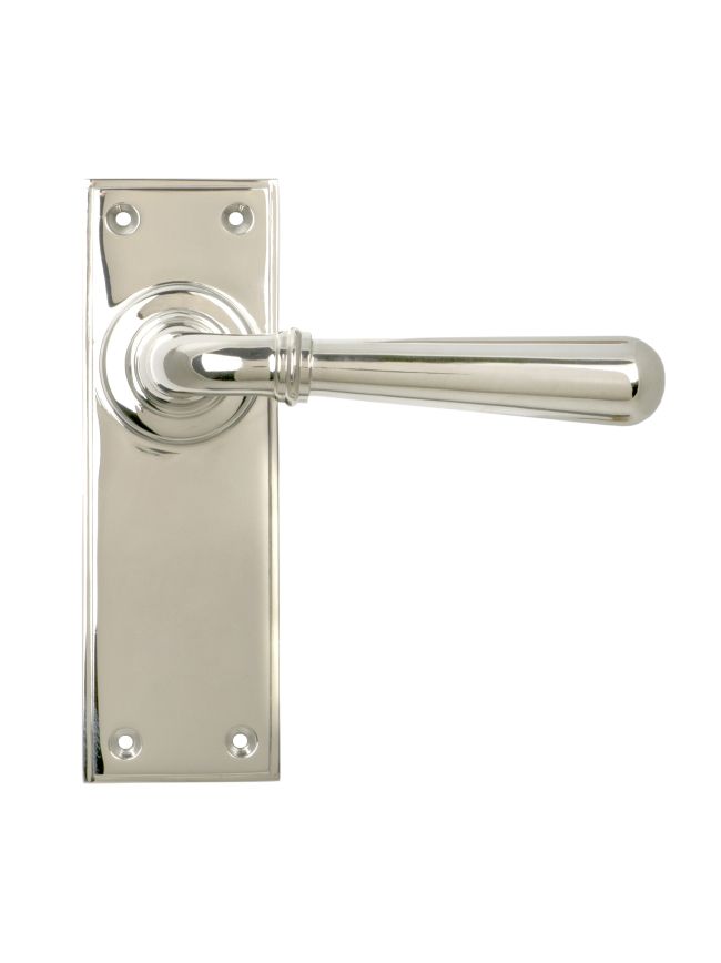 Polished Nickel Newbury Lever Latch Set