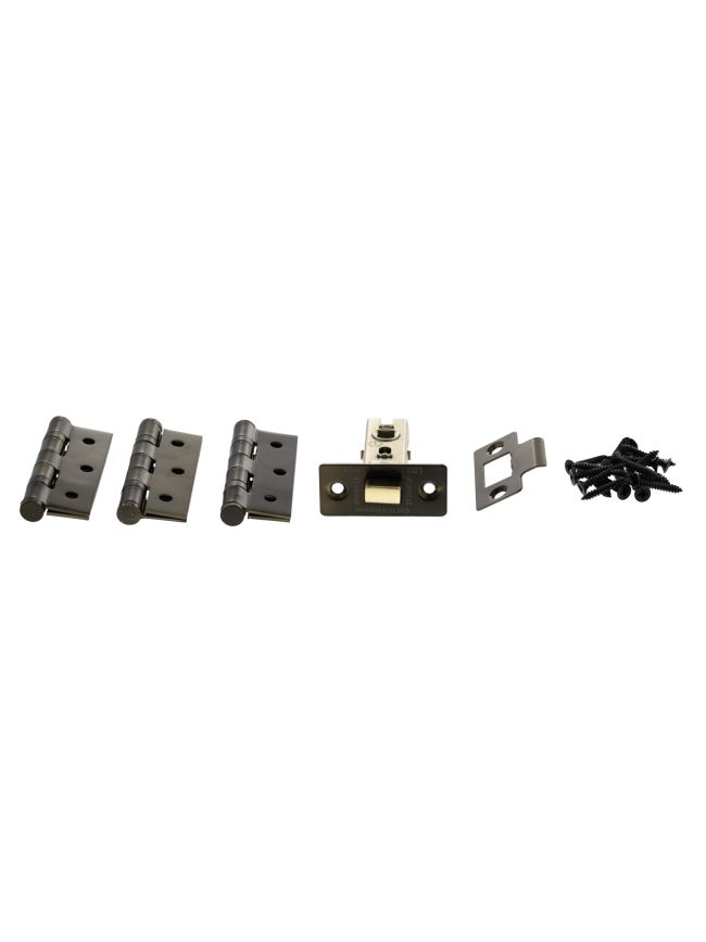 Atlantic Latch Pack [CE] 2.5" (Latch x1) + 3"x2" (Hinge x3) - Urban Dark Bronze