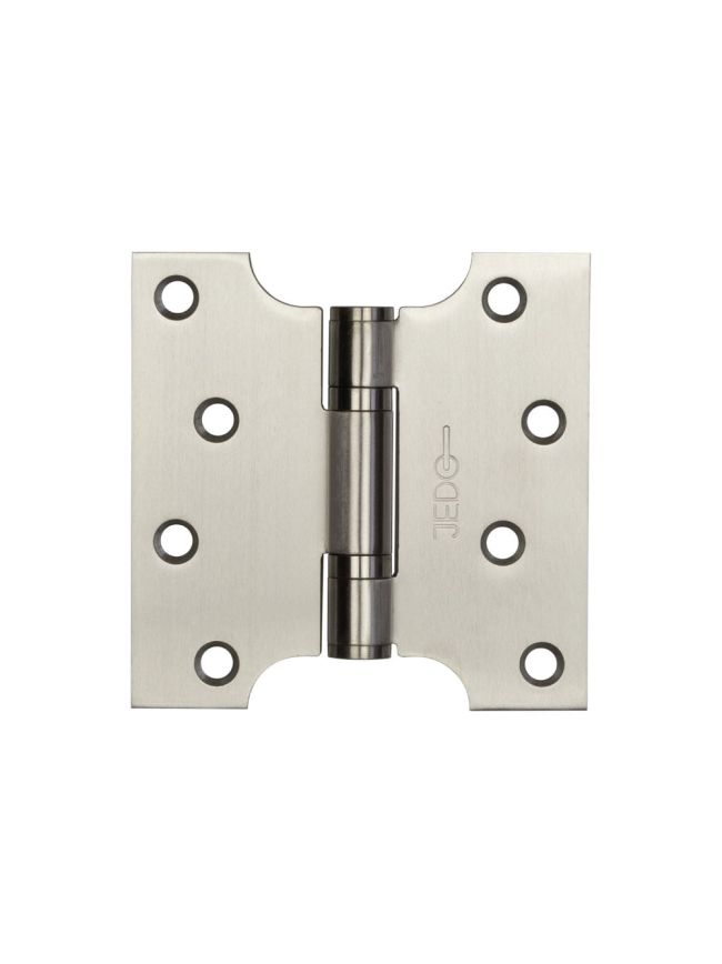 Bearing Parliament Hinges 102x102x3mm Satin Stainless Steel - By Frelan Hardware - J9449SSS