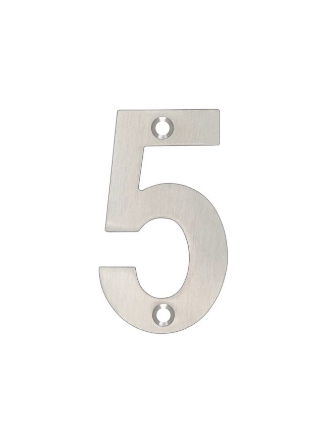 Zoo Hardware Numerals - Polished Stainless