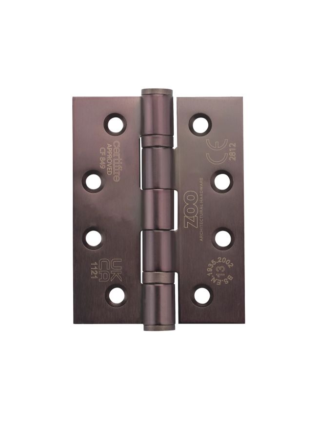 Zoo Hardware Grade 13 Ball Bearing Hinge - SS201 - CF849 - Etna Bronze