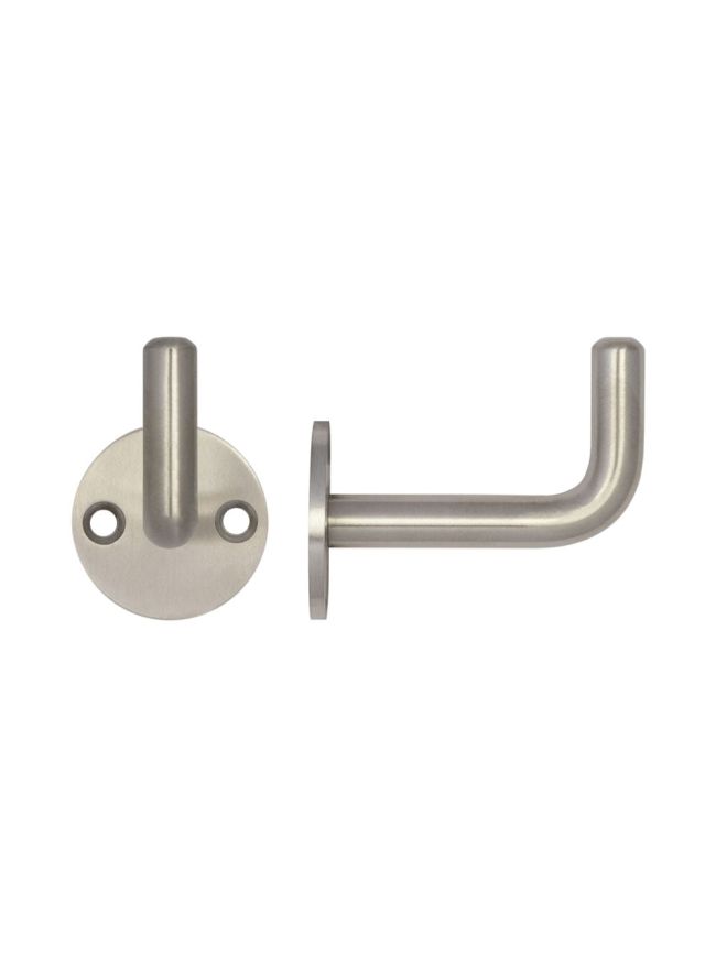 Single Robe Hook 48mm Satin Stainless Steel - By Frelan Hardware - JSS666