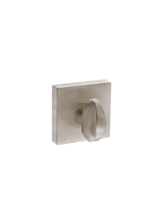 Forme WC Turn and Release on Minimal Square Rose - Satin Nickel