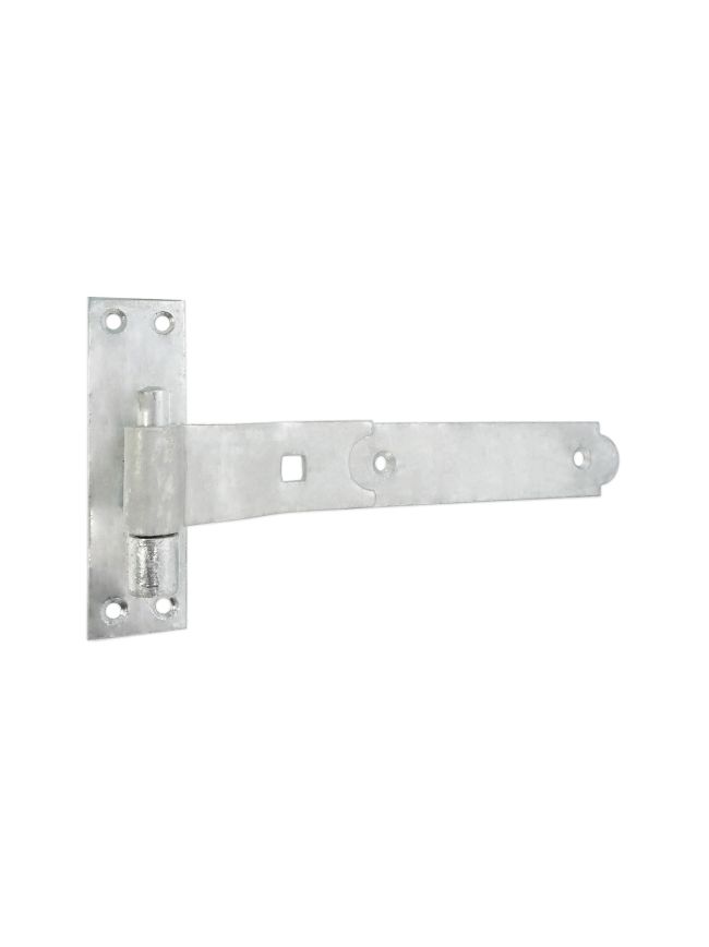 Hook and Band Hinge - Cranked 10" - 250mm Galvanised