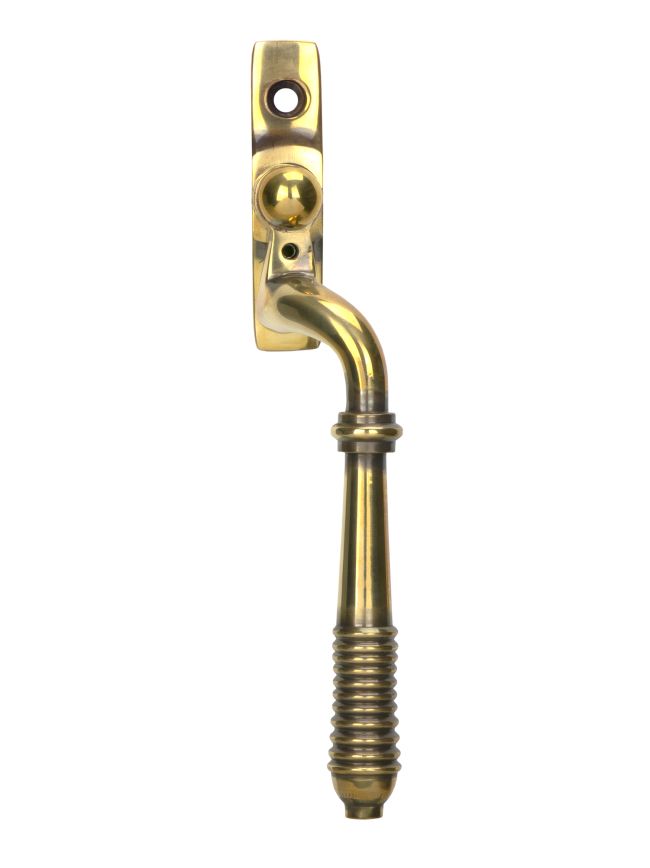 Aged Brass Reeded Espag - RH