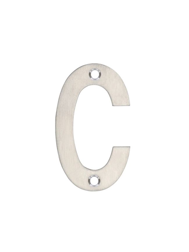 Zoo Hardware Letter - Polished Stainless