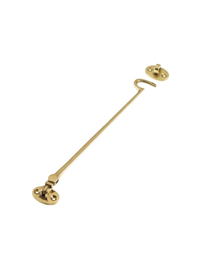 Zoo Hardware Cabin Hook (Heavyweight) 12" - Brass