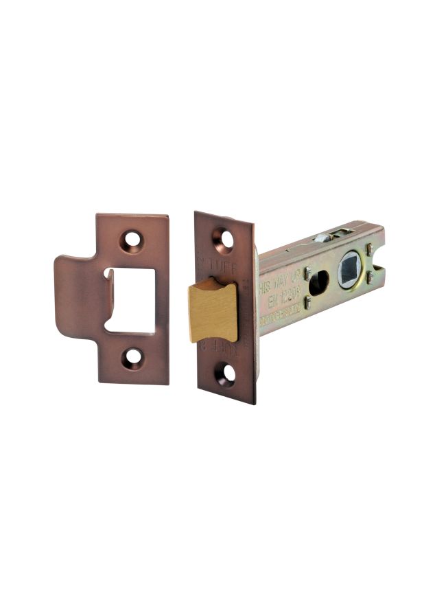 3" H/D Tubular Latch CE - Aged Bronze